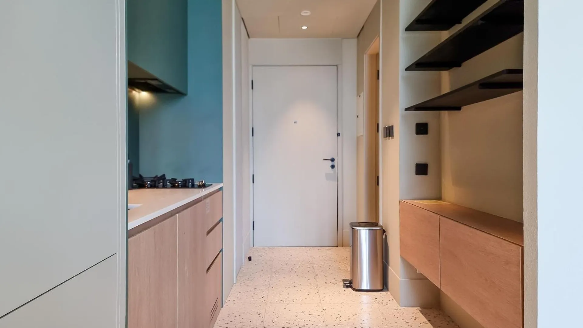 Daire Alh Vacay - Studio With Balcony And Burj View In Upside Dubai