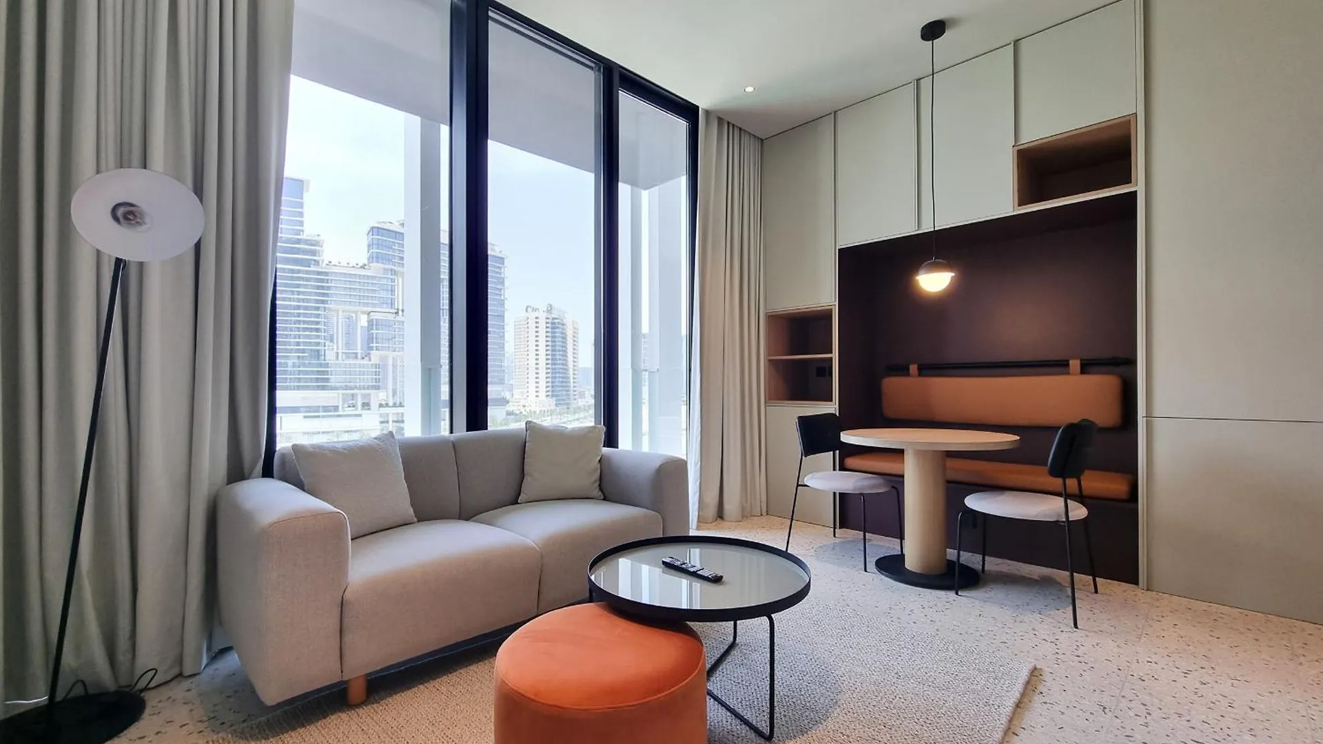 Alh Vacay - Studio With Balcony And Burj View In Upside Dubai